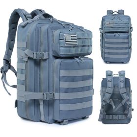 Outdoor Mountaineering Bag Tactical Leisure Bag Army Fan Travel Computer Bag Individual Soldier Package (Option: Gray)