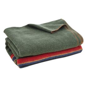 VEVOR Wool Camping Blanket, Large Warm Stadium Blanket, Waterproof & Windproof, Flame Retardant, Great for Outdoors, Picnics, Hiking, Sports Even (Material: Wool Blend, Color: Multi-color)